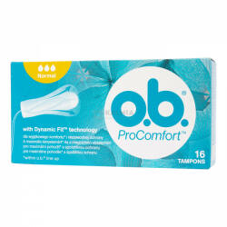 O. B o. b. Procomfort normál egészségügyi tampon 16 db