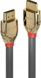 Lindy Cablu HDMI Lindy l37861 1m Gold Line Gri - Auriu (l37861)