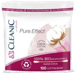 Cleanic Bețișoare din bumbac Clean effect, 100buc - Cleanic Pure Effect 100 buc
