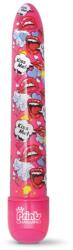 Global Novelties Vibrator Clasic Prints Charming 10 Moduri Vibratii Roz 19 cm Vibrator