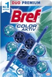 Bref Premium Color Aktiv Eucalyptus WC-frissítő WC illatosító 2x50g