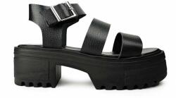 Altercore sandale Kali femei, culoarea negru, cu toc drept MPYY-OBD015_99X