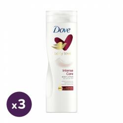 Dove Intense Care testápoló nagyon száraz bőrre 3x400 ml - pelenka