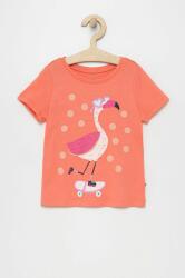 GAP tricou de bumbac pentru copii culoarea roz PPYY-TSG08R_30X