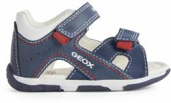 Geox sandale din piele pentru copii culoarea albastru marin PPYY-OBB0GK_59X