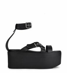Altercore sandale femei, culoarea negru, cu platforma MPYY-OBD018_99X