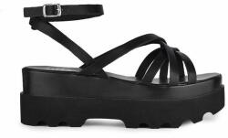 Altercore sandale Dolo femei, culoarea negru, cu platforma MPYY-OBD012_99X