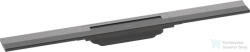 Hansgrohe RAINDRAIN FLEX zuhanyfolyóka színkészlet 700 mm, méretre vágható, szálcsiszolt fekete/króm 56043340 (56043340)