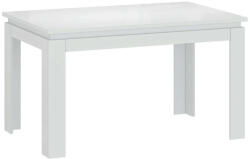 TEMPO KONDELA Széthúzható asztal, fehér, 135-184x86 cm, LINDY - smartbutor