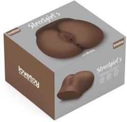  Férfiaknak vagina és ánusz maszturbátor Streetgirl's 4 black