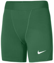 Nike Sorturi Nike Womens Pro Dri-FIT Strike Short - Verde - L