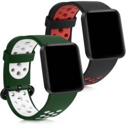 kwmobile Set 2 Curele pentru Xiaomi Mi Watch Lite/Redmi Watch, Kwmobile, Silicon, Multicolor, 54831.04 (54831.04)