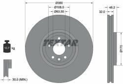 TEXTAR Disc frana TEXTAR PRO+ 92308105 (92308105)