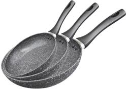Carl Schmidt Sohn Set 3 tigai Emden, invelis antiaderent granit, 20-24-28 cm