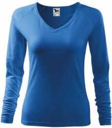 MALFINI Tricou cu mănecă lungă pentru femei Elegance - Albastru azur | XS (1271412)
