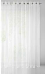 Eurofirany Sylvia fényes mikrohálós fényáteresztő függöny Fehér 350x250 cm