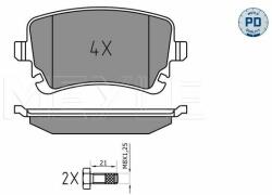 MEYLE set placute frana, frana disc MEYLE -PD: Advanced performance and design. 025 233 2617/PD (025 233 2617/PD)