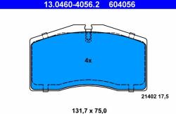 ATE set placute frana, frana disc ATE 13.0460-4056.2 (13.0460-4056.2)