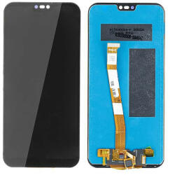 LCD + Érintőpanel Teljes Huawei Ascend P20 Lite Ane-Al00, Ane-Tl00, Ale-Lx1, Ane-L21 Fekete No Logo