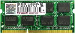 Transcend 2GB DDR3-1333MHz TS256MSK64V3U