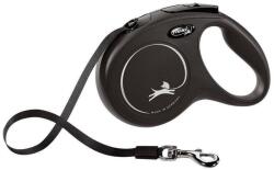 flexi New Classic L Leash Tape 8 m până la 50 kg Negru