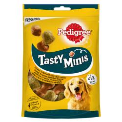 PEDIGREE Tasty Bites Chewy Cubes Delicatese Pentru câini cu pui și rață 130g