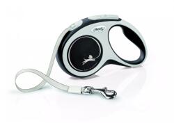 flexi New Comfort L Leash Tape 5 m până la 60 kg Negru