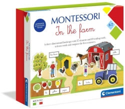 Clementoni Montessori - A farmon - angol nyelvű játék (61336)
