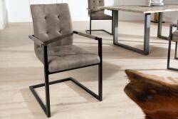 Invicta OXFORD taupe mikroszálas szék - dodo - 68 590 Ft