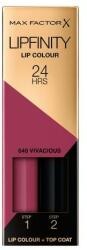 MAX Factor Lipfinity 24HRS Lip Colour ruj de buze 4, 2 g pentru femei 040 Vivacious