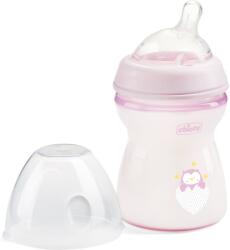 Chicco Natural Feeling Girl biberon pentru sugari 2m+ 250 ml