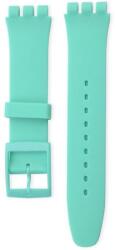 Ricardo Curea unisex din silicon pentru ceas Swatch Mint Green 19mm