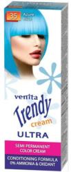 VENITA Vopsea de par semipermanenta Trendy Cream Ultra, Venita, Nr. 35, Azure blue (VNTRCU35SEMIP)