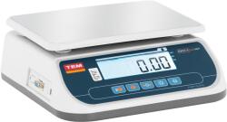 TEM Asztali mérleg - hitelesített - 15 kg/5 g - Dual LCD (TSRP+LCD15T-B1)