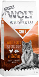 Wolf of Wilderness 5kg Wolf of Wilderness Senior "Soft - Wide Acres" - csirke száraz kutyatáp
