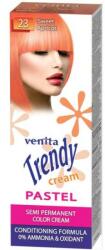 VENITA Vopsea de par semipermanenta Trendy Cream Pastel Venita, Nr. 23, Sweet apricot (VNTRCP23SEMIP)
