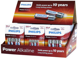 Philips Pachet baterii alcaline Philips cu stand carton (PH-BUNDLE0306) Baterie reincarcabila