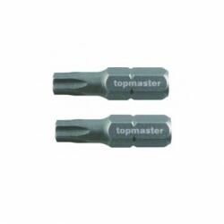 Topmaster Professional Set 2 biti torx Topmaster 330358, T25, prindere hexagon 1/4", magnetici Set capete bit, chei tubulare