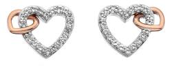  Hot Diamonds Togetherness Open Heart DE606 női fülbevaló DE606