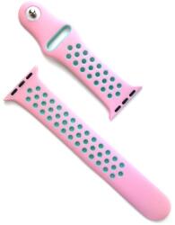Cellect Apple watch szil óraszíj, 38/40/41 mm, Pink/Menta