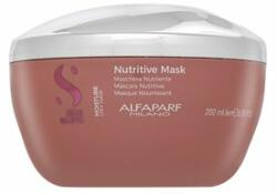 ALFAPARF Milano Semi Di Lino Moisture Nutritive Mask mască hrănitoare pentru păr uscat si deteriorat 200 ml