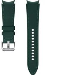 Samsung Curea smartwatch Samsung Hybrid Leather Band pentru Galaxy Watch4 20mm M/L, Green (ET-SHR89LGEGEU)