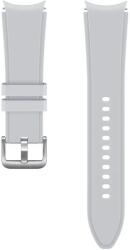 Samsung Curea smartwatch Samsung Sport Band pentru Galaxy Watch4/Watch4 Classic 20mm M/L, Silver (ET-SFR89LSEGEU)