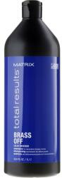 Matrix Șampon pentru păstrarea culorii - Matrix Total Results Brass Off Blue Shampoo For Brunettes 1000 ml