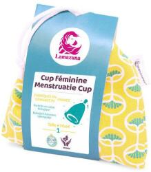 Lamazuna Cupă menstruală igienică, mărimea 1, husă galbenă - Lamazuna