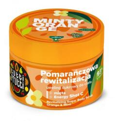 Farmona Natural Cosmetics Laboratory Peeling pentru corp pe bază de zahăr cu efect regenerant Portocală și Mentă - Farmona Tutti Frutti Orange And Mint Body Peeling 300 g