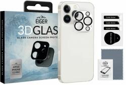 Eiger Folie Camera iPhone 13 Pro Eiger 3D Glass Clear Black (EGSP00790)