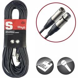 Stagg Кабел микрофонен м. канон - ж. канон smc20 20 метра