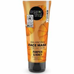 Organic Shop Kiegyensúlyozó arcmaszk tökmagolajjal és mézzel - 75ml - egeszsegpatika
