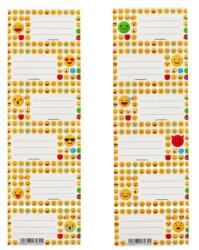 Starpak Emoji 6 db-os füzetcímke - kétféle (494492)